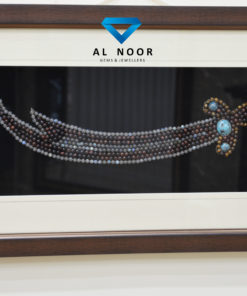 Zulfiqar Frame - Labradorite/ Tiger eye/ Turquoise
