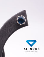 Natural London Blue topaz Earrings - Image 2
