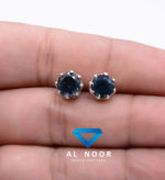 Natural London Blue topaz Earrings