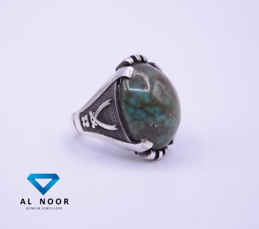 Turkish Ring, Turquoise Ring, Sterling Silver, Feroza Ring, Feroza, Rings in pakistan, 925 Silver, Handmade Ring,