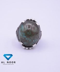 Turkish Ring, Turquoise Ring, Sterling Silver, Feroza Ring, Feroza, Rings in pakistan, 925 Silver, Handmade Ring, Hussaini Feroza