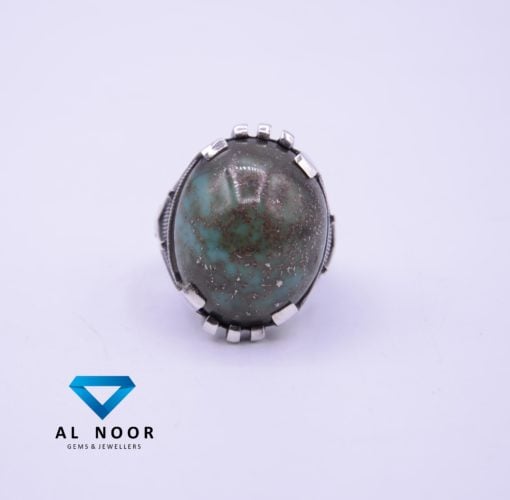 Turkish Ring, Turquoise Ring, Sterling Silver, Feroza Ring, Feroza, Rings in pakistan, 925 Silver, Handmade Ring, Hussaini Feroza