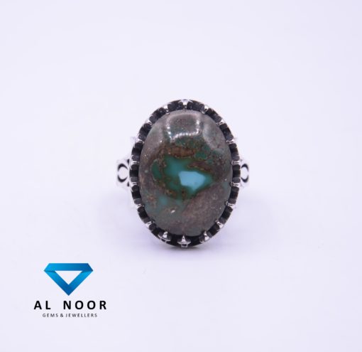 Turkish Ring, Turquoise Ring, Sterling Silver, Feroza Ring, Feroza, Rings in pakistan, 925 Silver, Handmade Ring, Hussaini Feroza