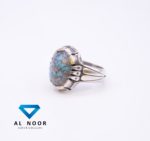 Turkish Ring, Turquoise Ring, Sterling Silver, Feroza Ring, Feroza, Rings in pakistan, 925 Silver, Handmade Ring,Hussaini Feroza