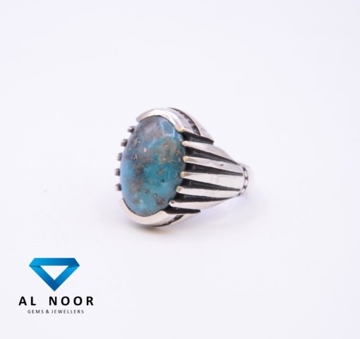 Turkish Ring, Turquoise Ring, Sterling Silver, Feroza Ring, Feroza, Rings in pakistan, 925 Silver, Handmade Ring,Hussaini Feroza