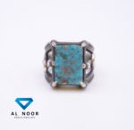 Turkish Ring, Turquoise Ring, Sterling Silver, Feroza Ring, Feroza, Rings in pakistan, 925 Silver, Handmade Ring,Hussaini Feroza