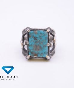 Turkish Ring, Turquoise Ring, Sterling Silver, Feroza Ring, Feroza, Rings in pakistan, 925 Silver, Handmade Ring,Hussaini Feroza